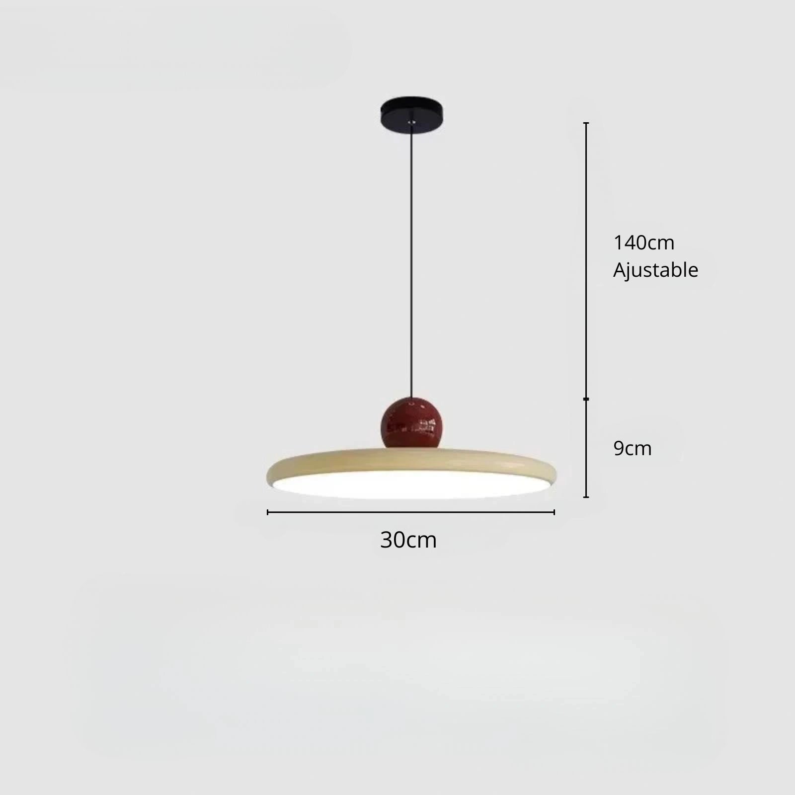 Disco Suspension Métal Dôme Boule — Cuisine