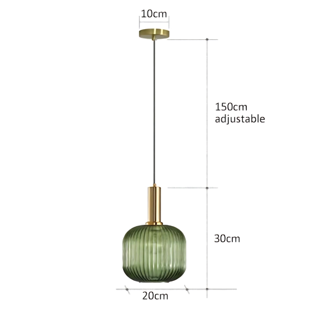 Retro Suspension Verre Bouteille — Cuisine