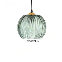 Suspension luminaire verre cuisine art déco nordique — Nora — photo 10