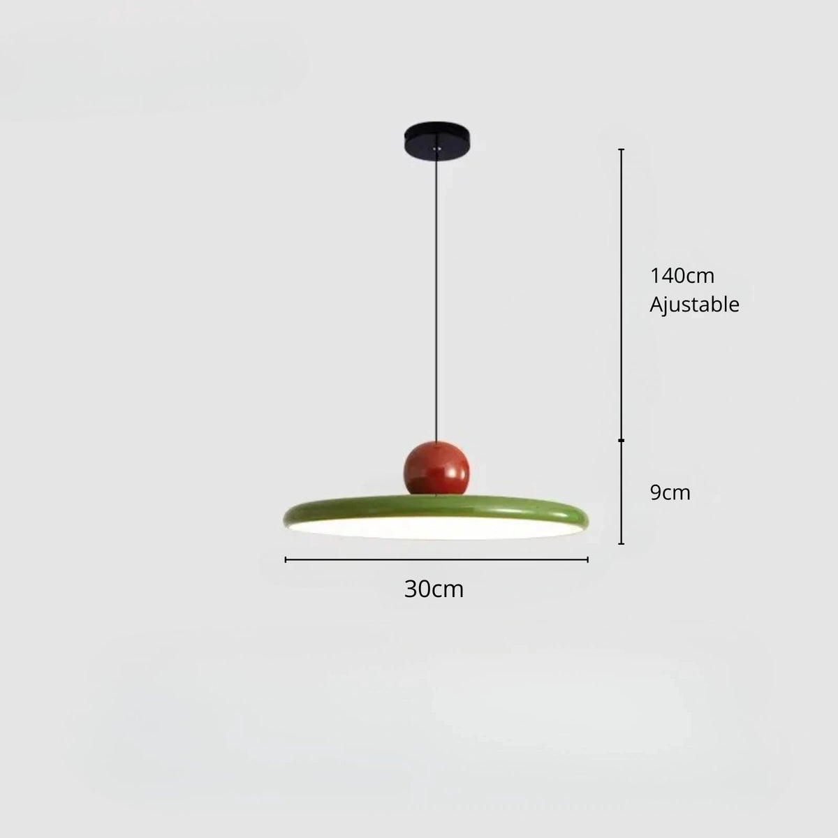 Disco Suspension Métal Dôme Boule — Cuisine