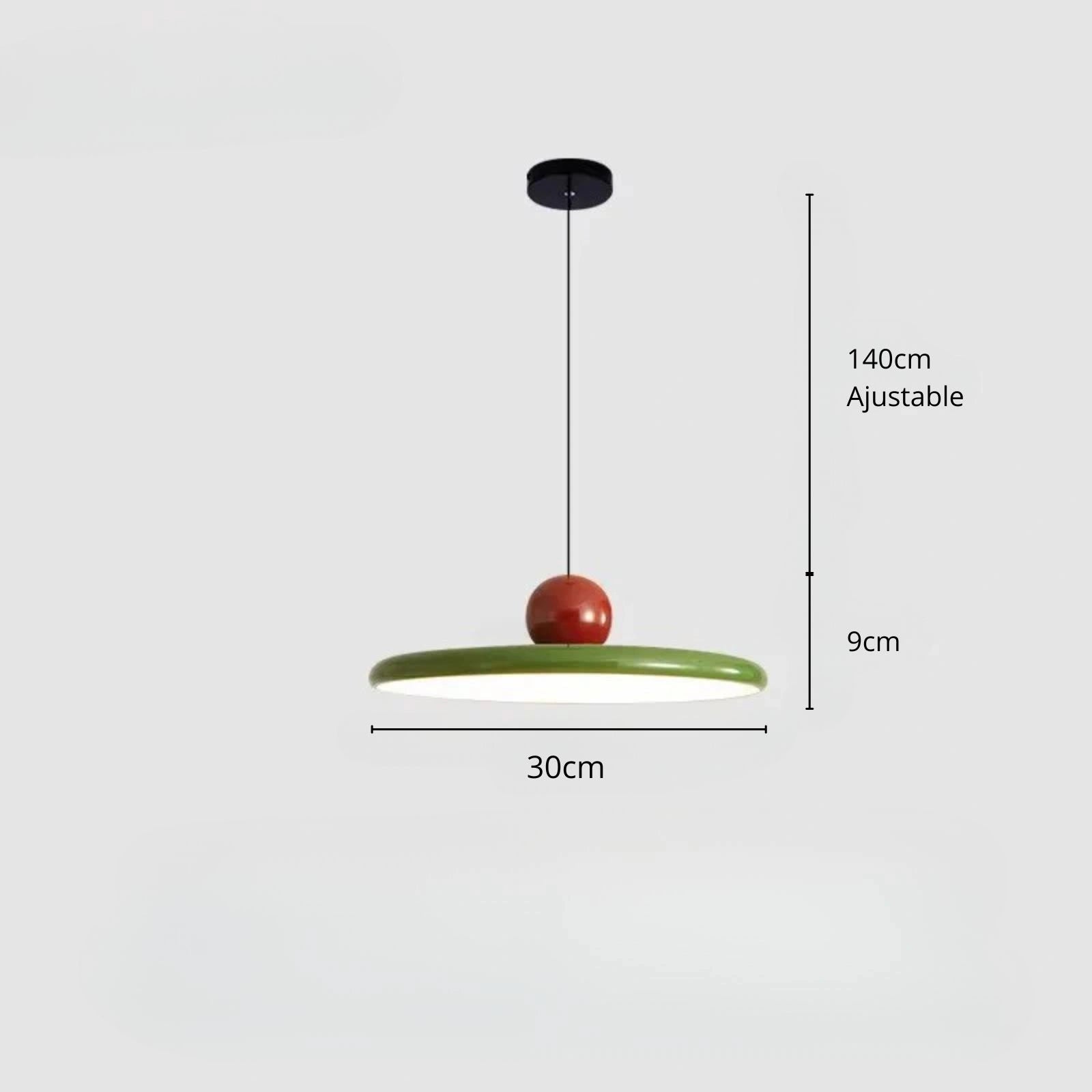 Disco Suspension Métal Dôme Boule — Cuisine
