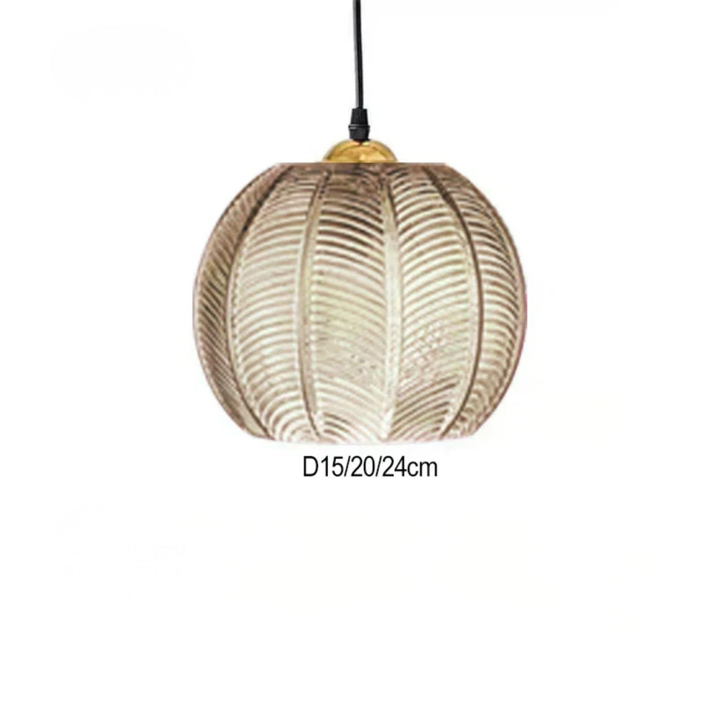 Nora Suspension Verre Art Déco — Cuisine