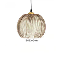 Nora Suspension Verre Art Déco — Cuisine