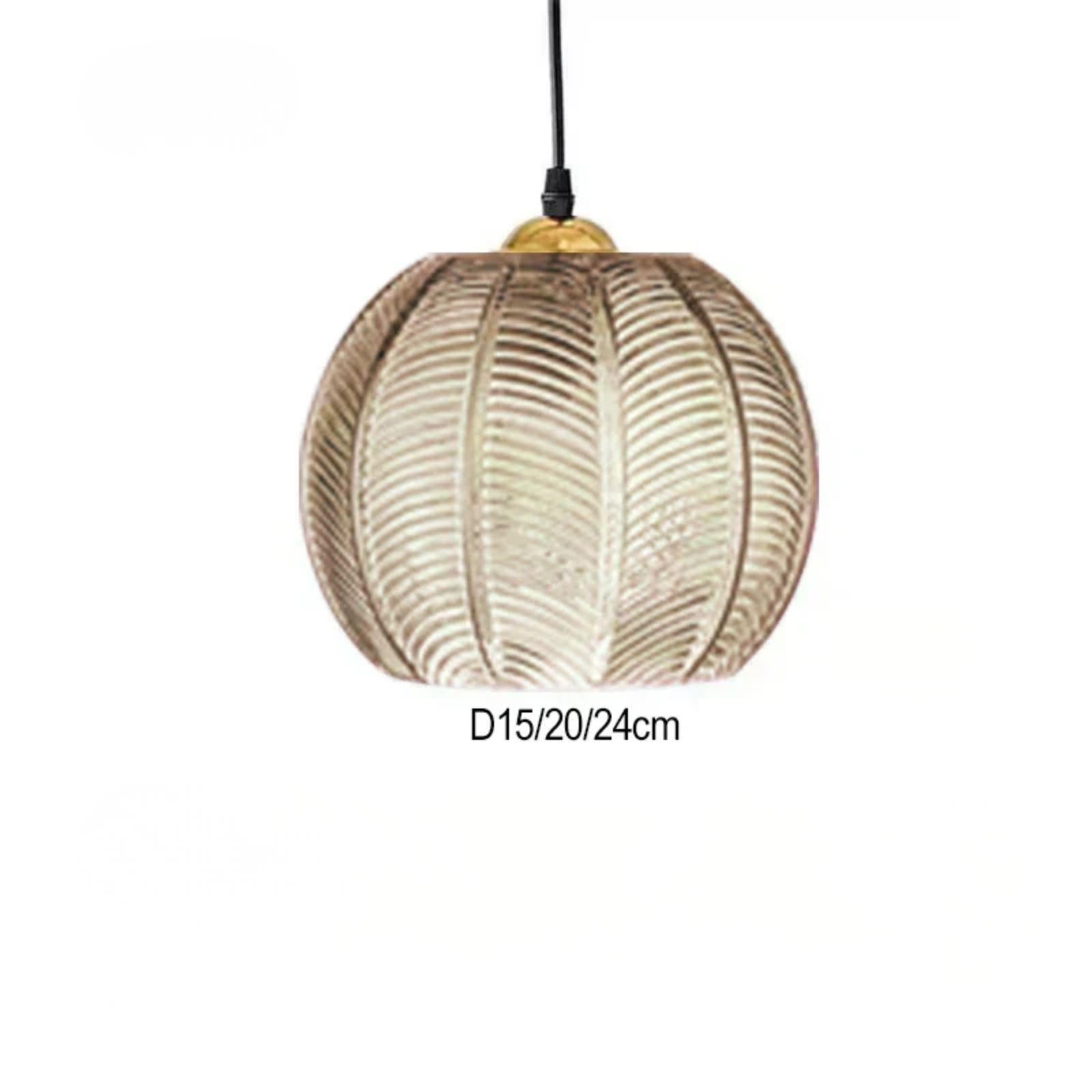 Nora Suspension Verre Art Déco — Cuisine