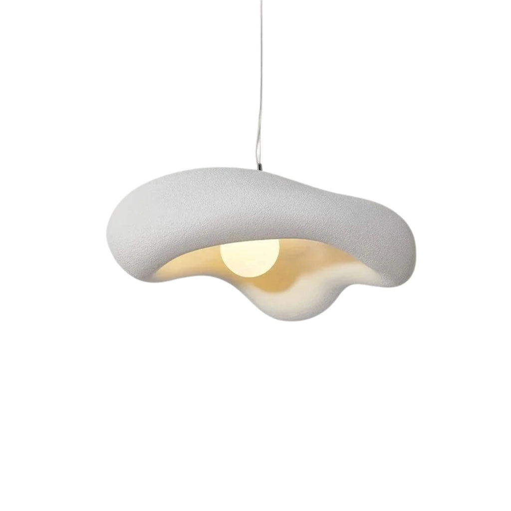 Suspension luminaire sculpturale wabi-sabi salon — Nuage — photo 9