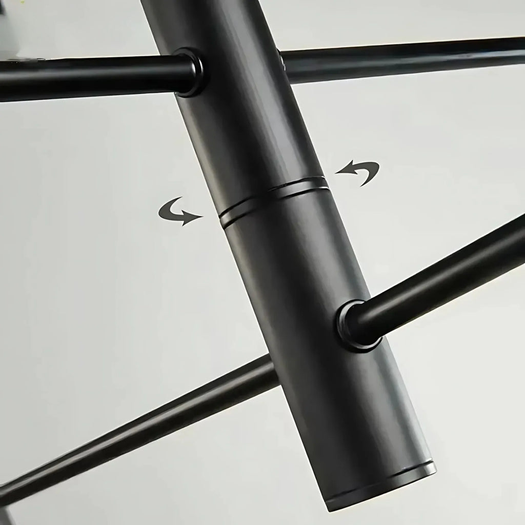 Suspension luminaire métal noir multi-branches salon 140cm — Sputnik — photo 6