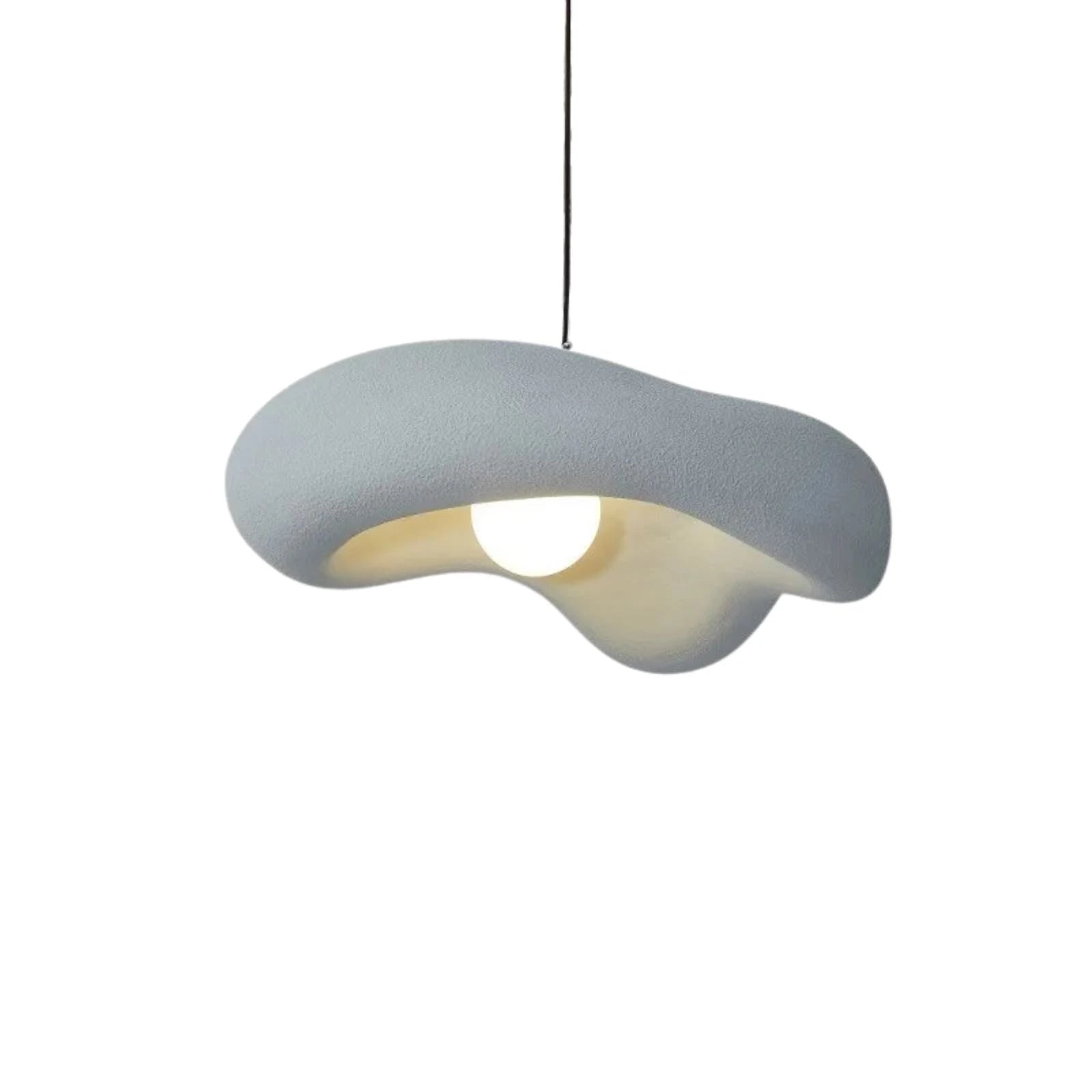 Suspension luminaire sculpturale wabi-sabi salon — Nuage — photo 10