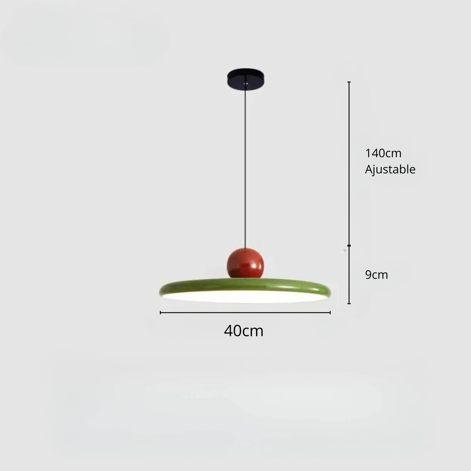 Disco Suspension Métal Dôme Boule — Cuisine