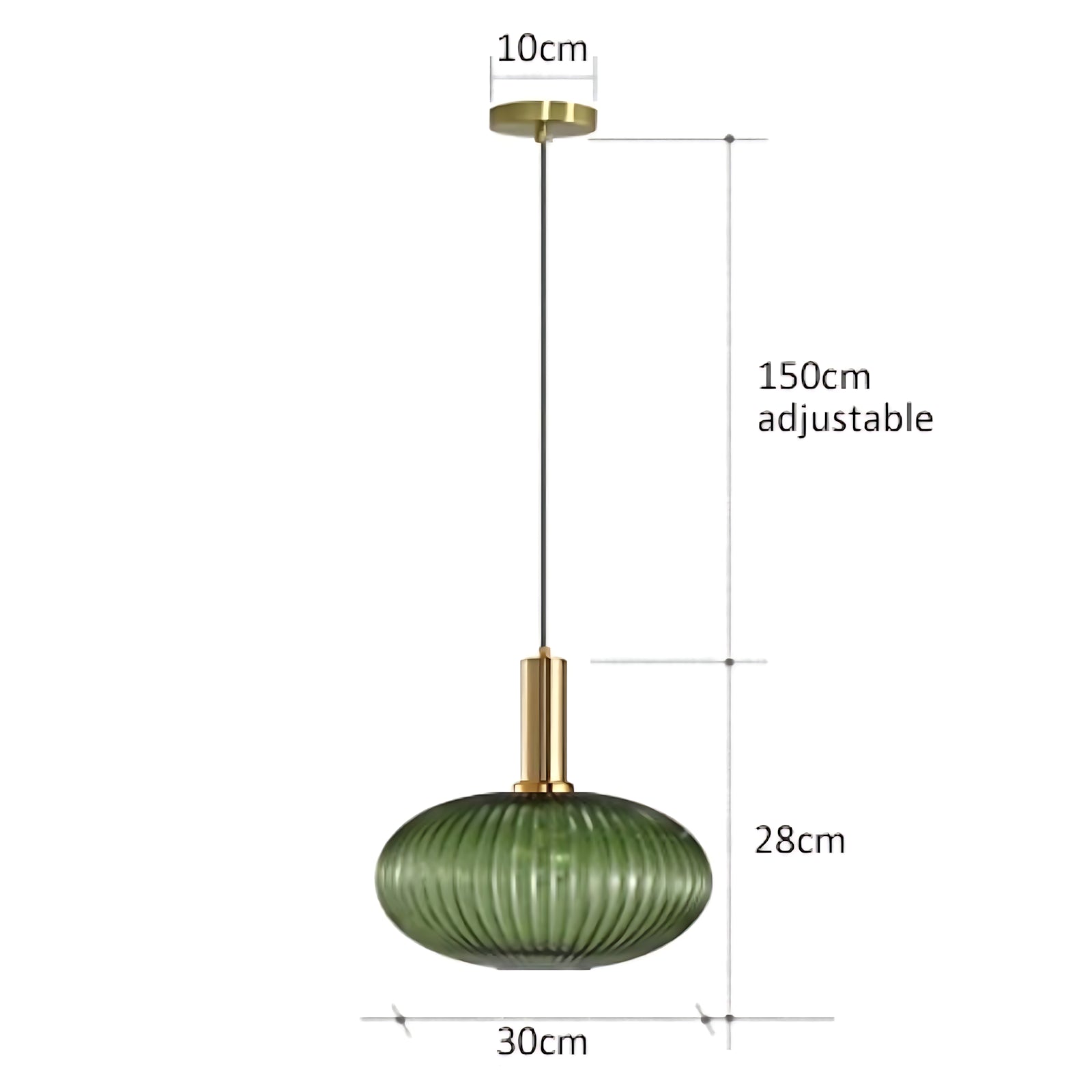 Retro Suspension Verre Bouteille — Cuisine