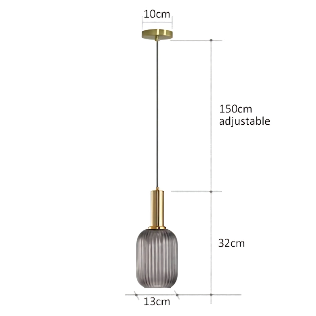 Retro Suspension Verre Bouteille — Cuisine