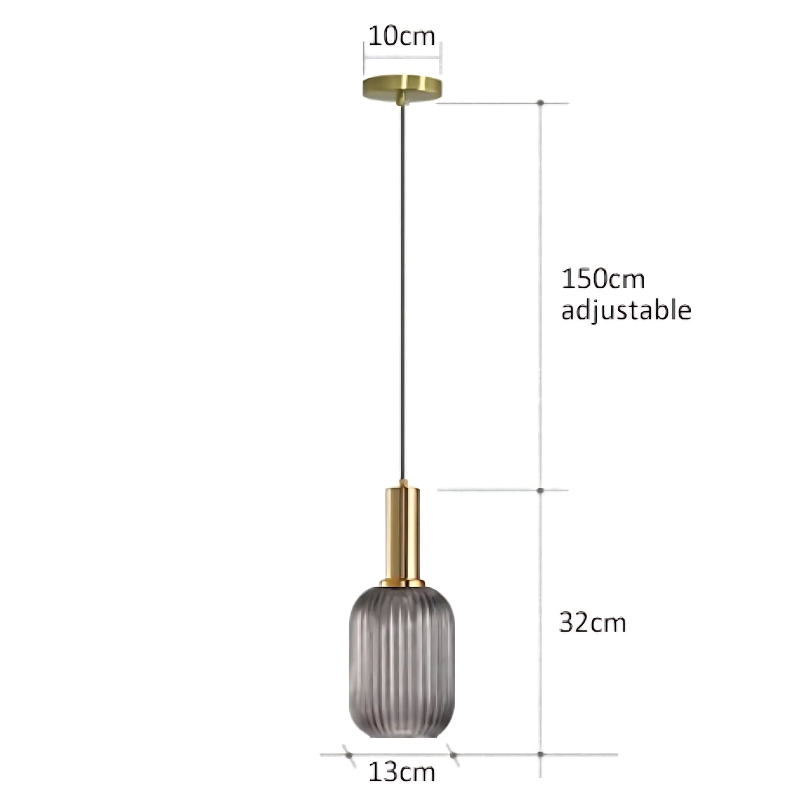 Retro Suspension Verre Bouteille — Cuisine