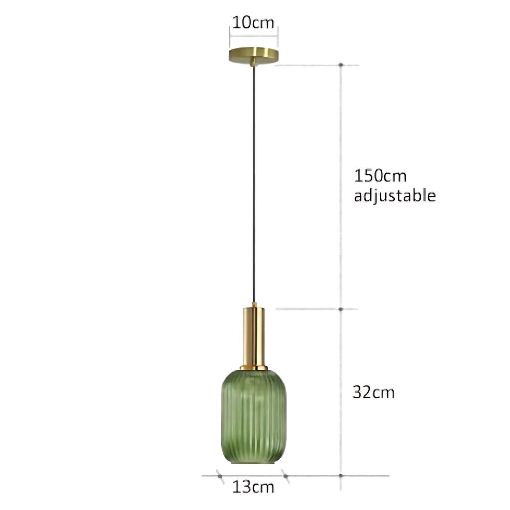 Retro Suspension Verre Bouteille — Cuisine