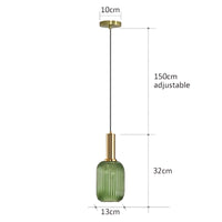 Retro Suspension Verre Bouteille — Cuisine