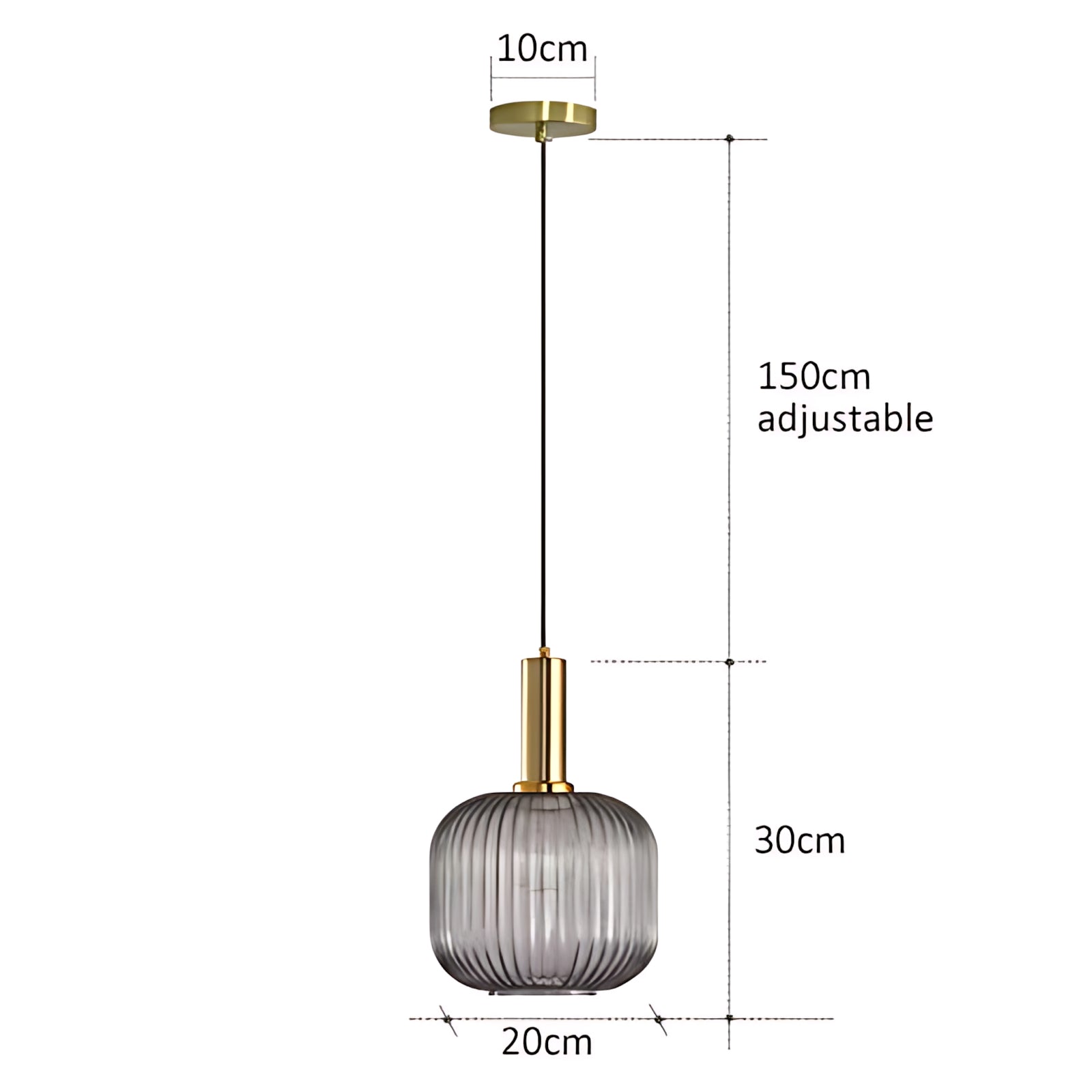 Retro Suspension Verre Bouteille — Cuisine