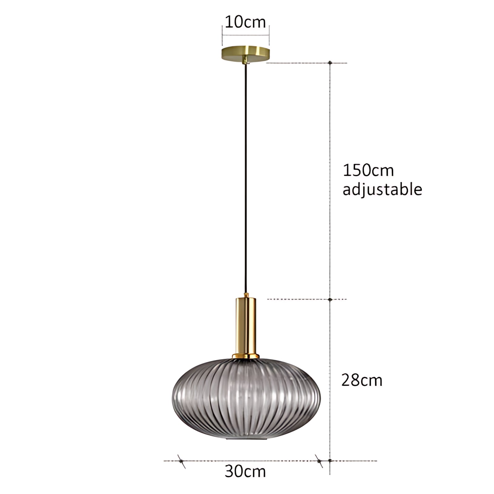 Retro Suspension Verre Bouteille — Cuisine