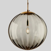 Suspension luminaire verre boule multicolore nordique — Bella — photo 9