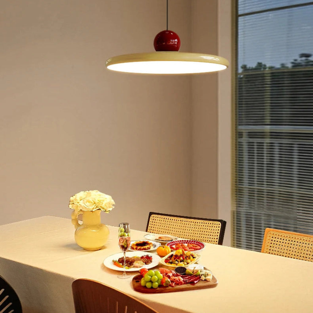 Suspension luminaire métal dôme cuisine minimaliste — Disco — photo 4