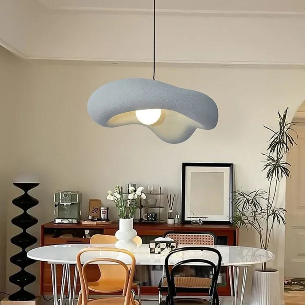 Suspension luminaire sculpturale wabi-sabi salon — Nuage — photo 3