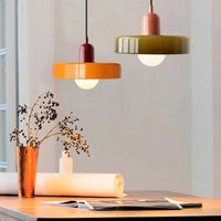 Suspension luminaire verre soufflé salle à manger bauhaus — Bauhaus — photo 2