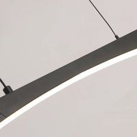 Nyra Suspension Métal LED Courbe — Cuisine