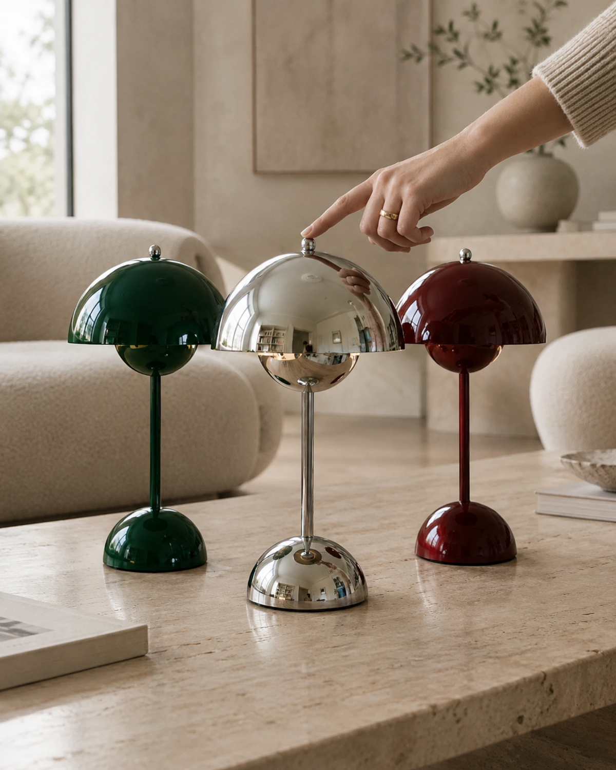 Lampe de Table Sans Fil | ALBA